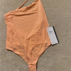 Lululemon bodysuit Wundermost Nulu square neck long sleeve